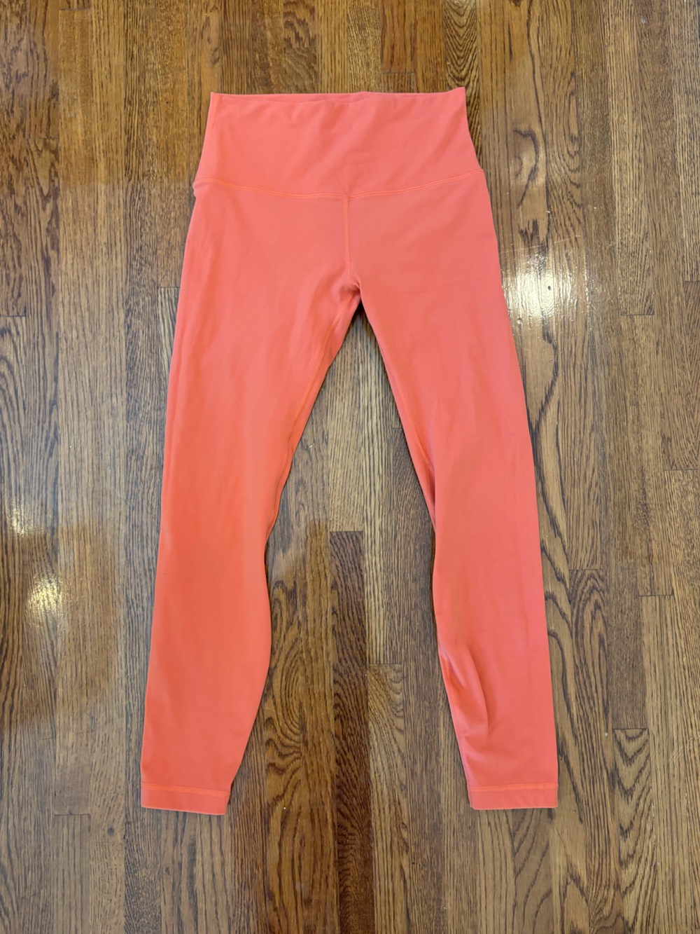 High-Waist Coral Women's Active Leggings